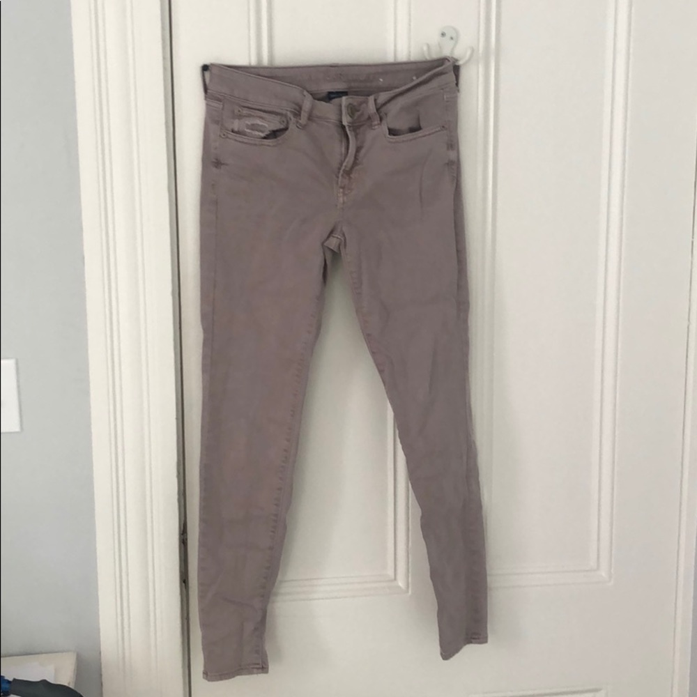 Purple American eagle jeans